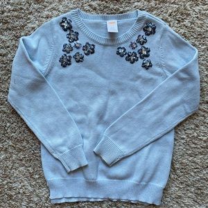 Beautifully detailed flower sweater